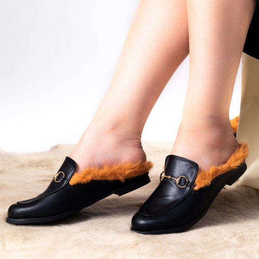 Classic fur slipper-606