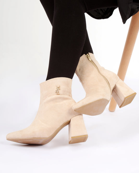 LS Mini Half Heel Light Suede-611